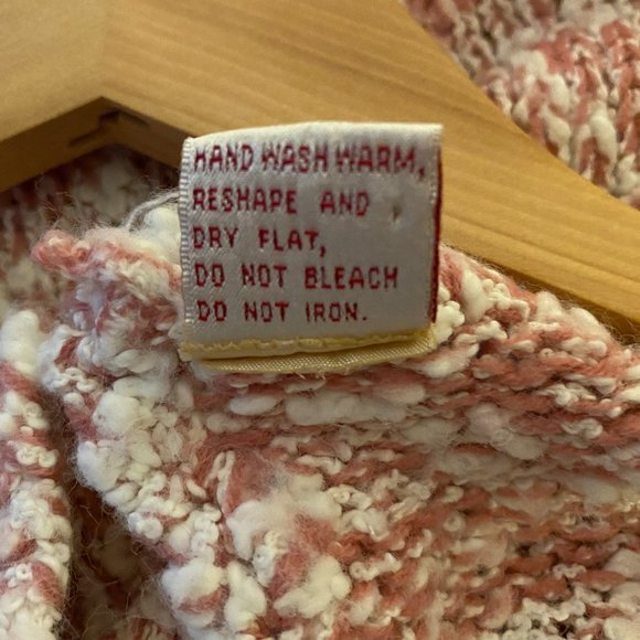 Vintage Penbrooke Lane Womens Floral Applique Knit Pearl Sweater Size Small - Picture 3 of 7